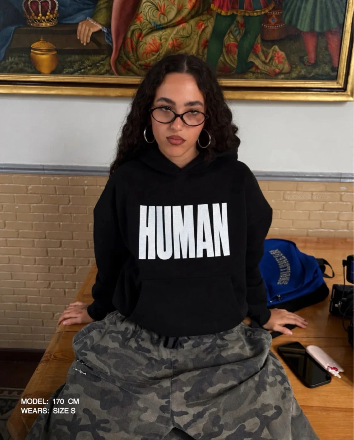 NoEmotions Human Hoodie