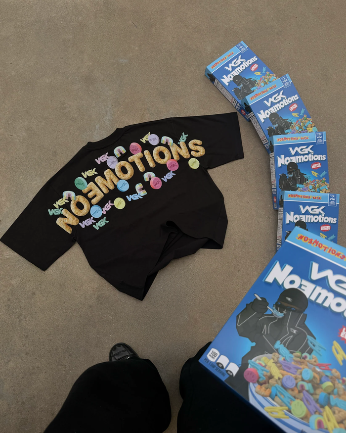 NoEmotions x WGK Cereal Tee Black