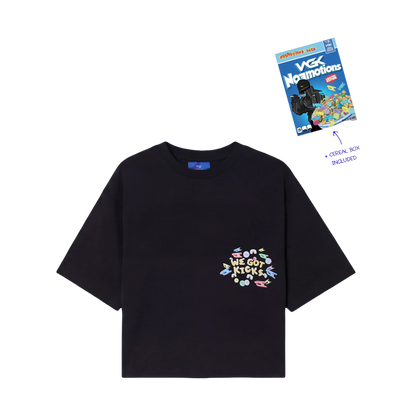 NoEmotions x WGK Cereal Tee Black - black | Saturday Concept