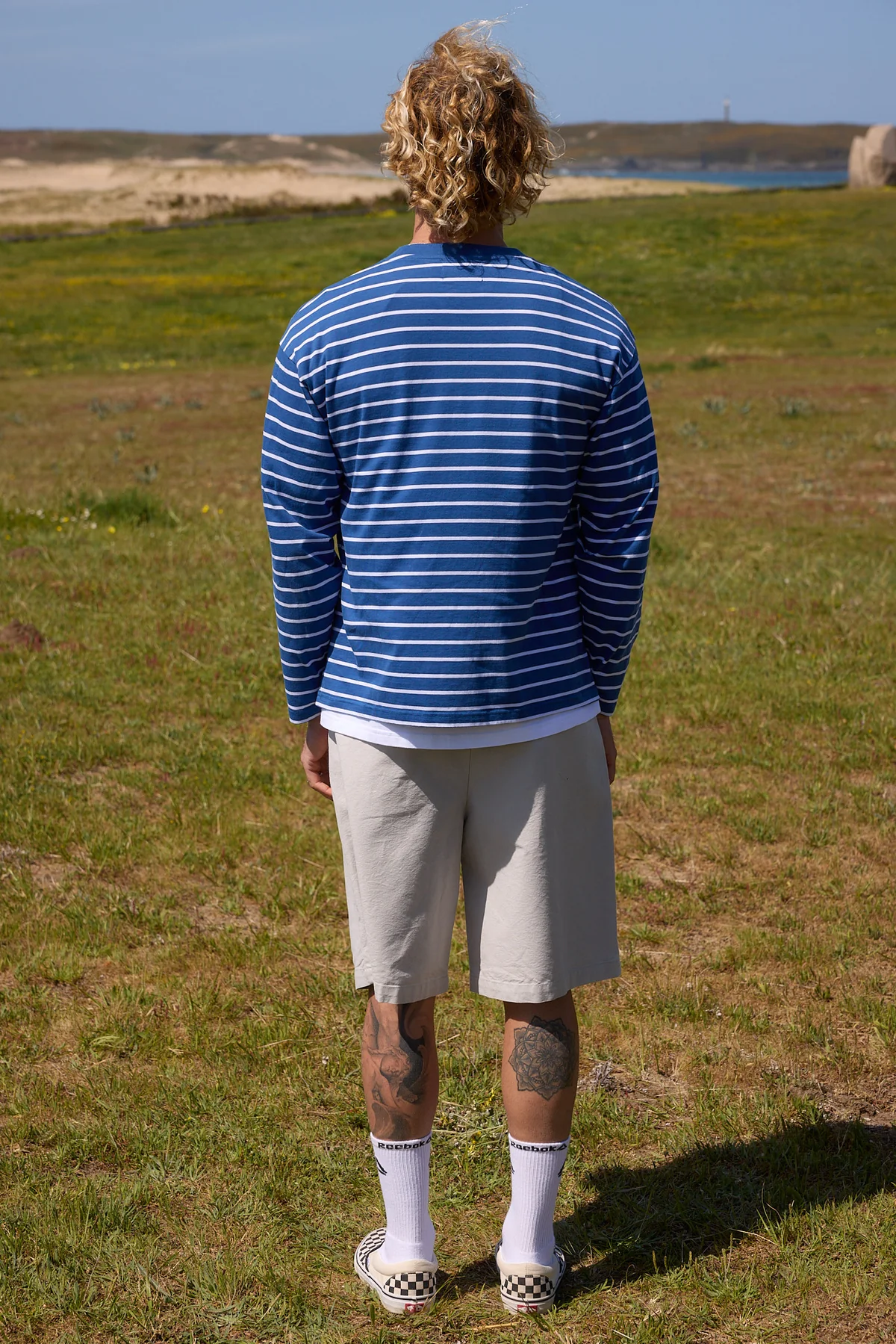 NWHR Basic Blue Long Sleeve - blue, navy | Saturday Concept
