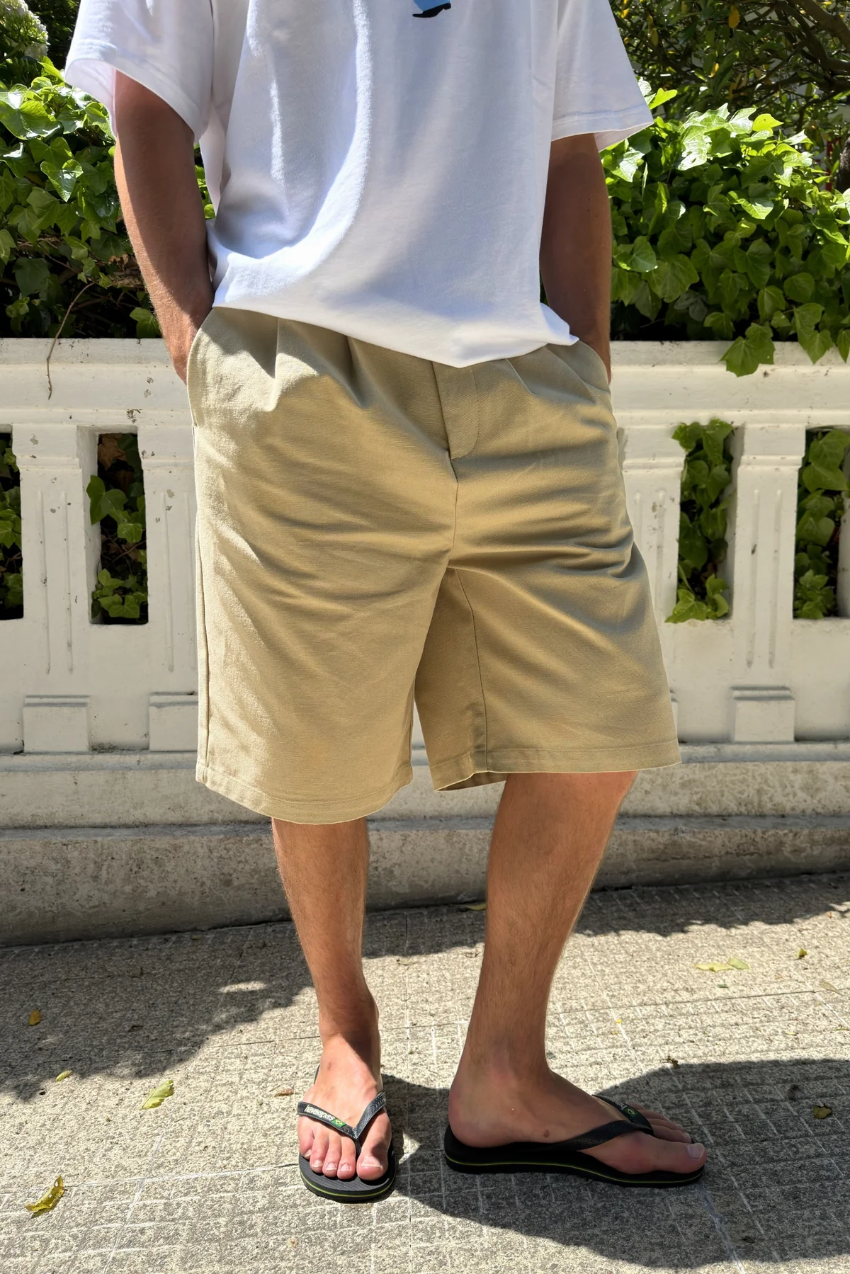 NWHR Basic Short Beige - cream | Saturday Concept