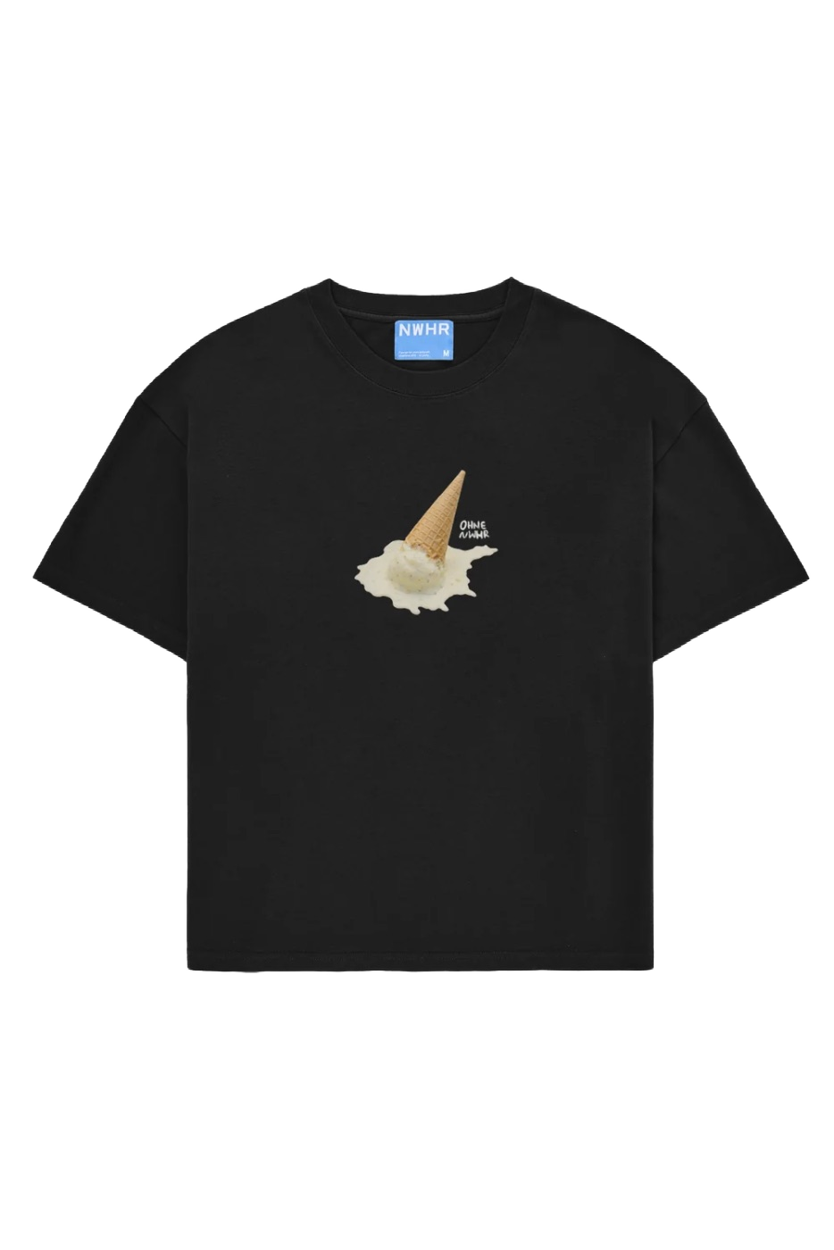 NWHR Melting Black Tee