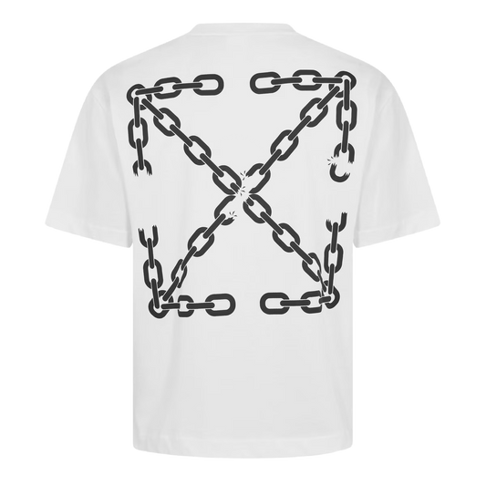 Off White Chain White Tee