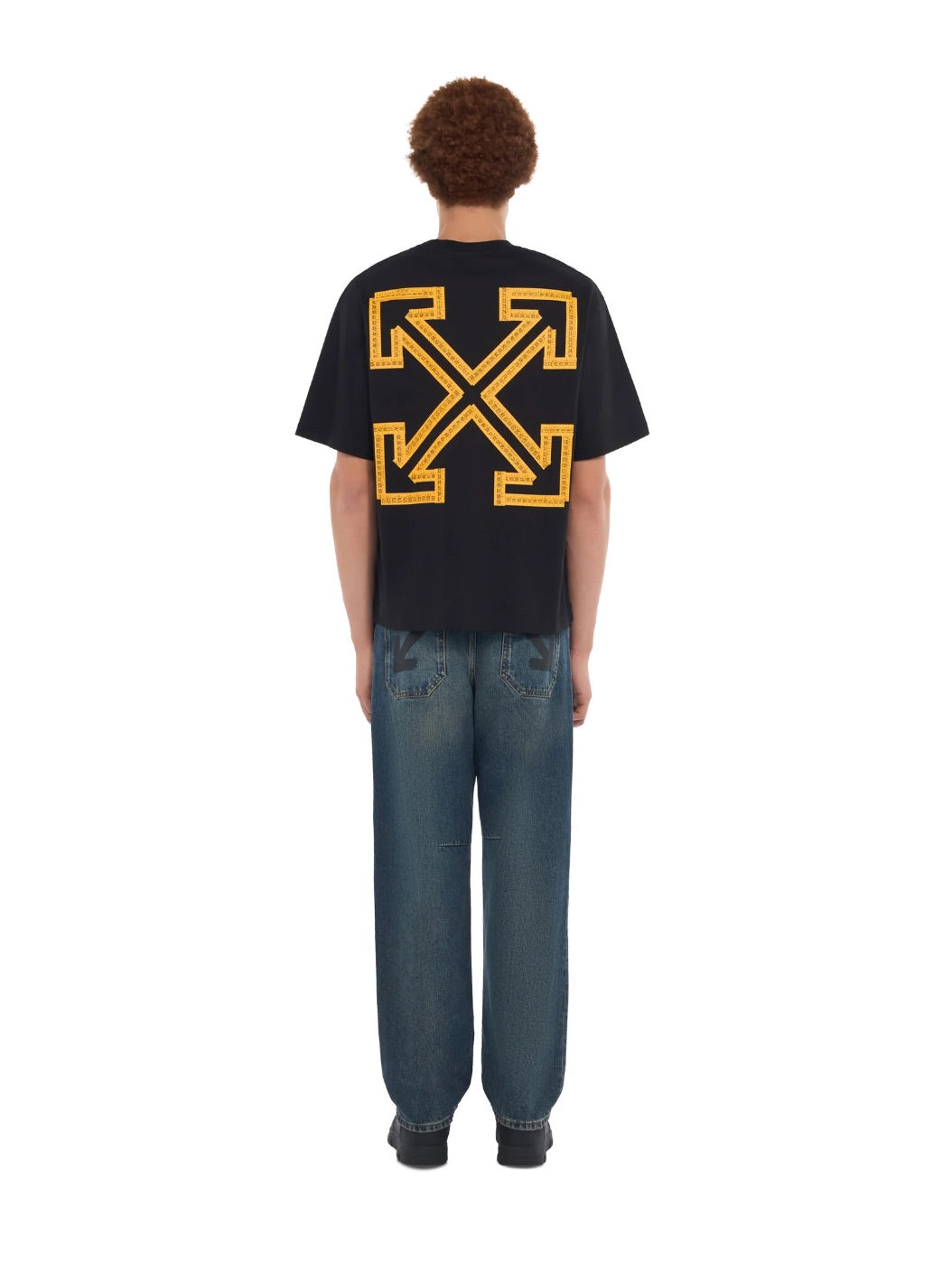 Off White Measuring Tape Arrow Skate Tee