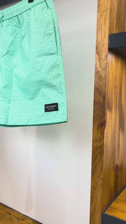 Saturday Swim Short Green