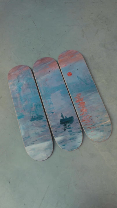 Claude Monet Impression Soleil Levant Deck Set 3