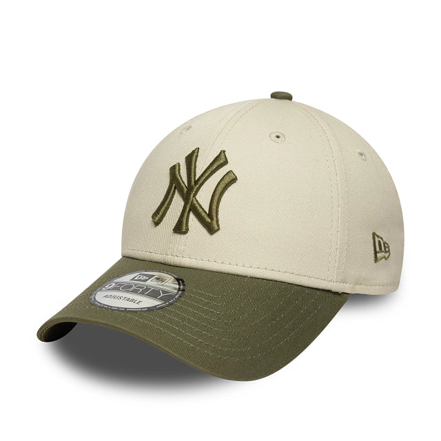 New Era 9FORTY NY Green Cream