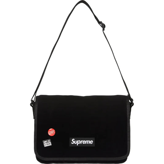 Supreme Velvet Black Bag