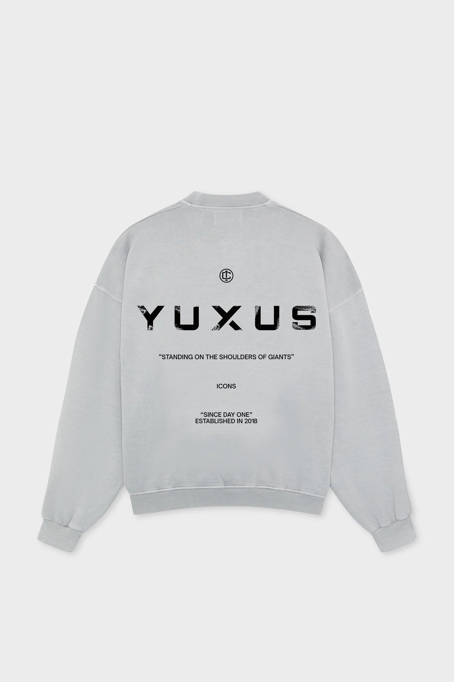 Yuxus Glacier Icons Crewneck
