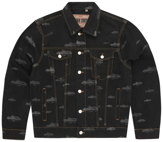 Corteiz Pattern Denim Jacket