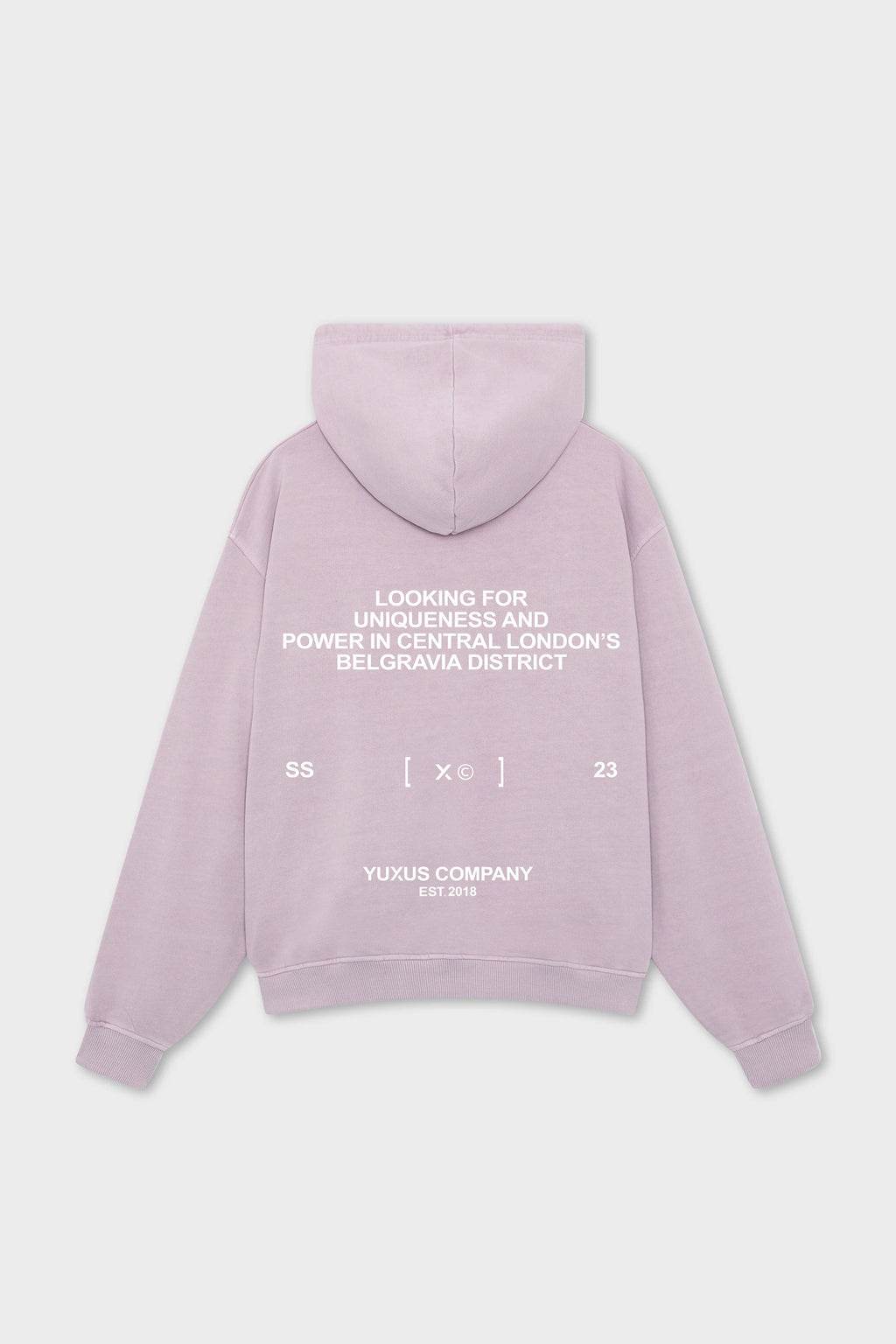 Yuxus Lavender Pink Hoodie