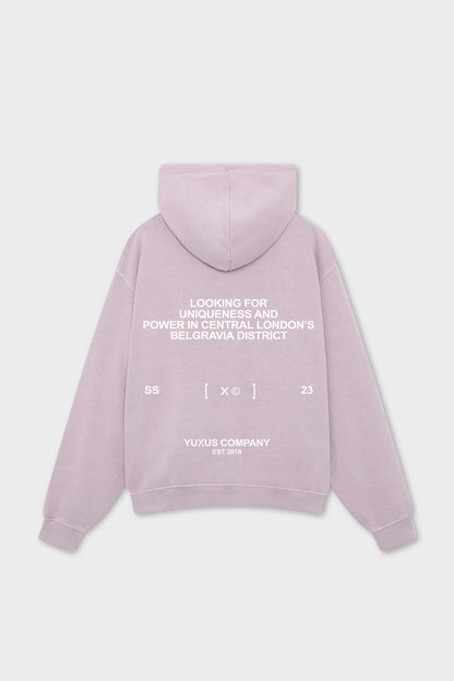 Yuxus Lavender Pink Hoodie
