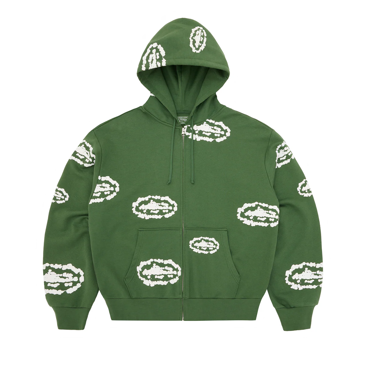 Denim Tears x Corteiz Zip Hoodie Green