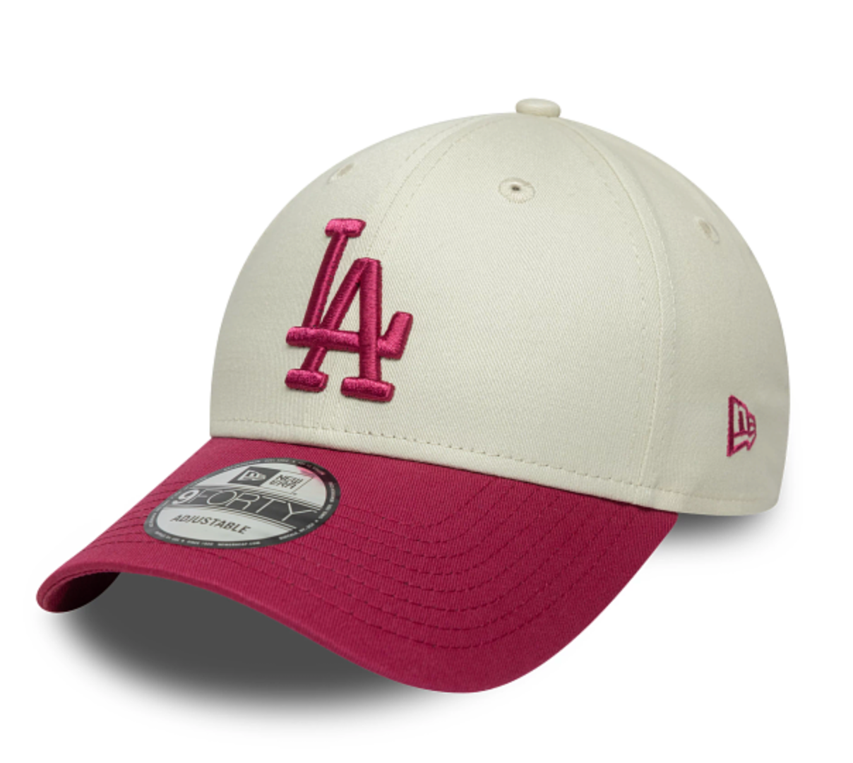 New Era 9FORTY LA Red Cream