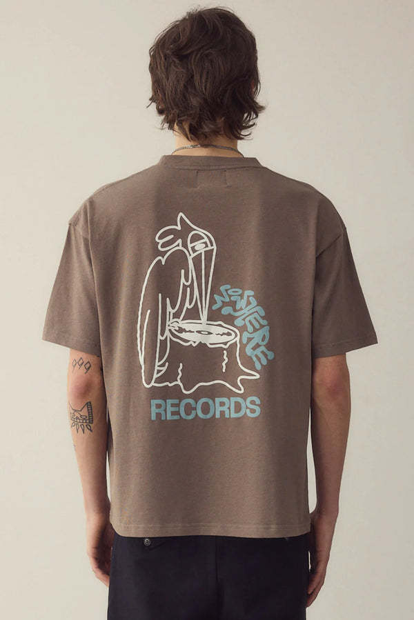 NWHR Records Wood Tee