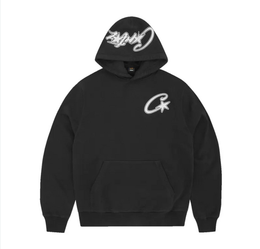 Corteiz C Star Hoodie Black