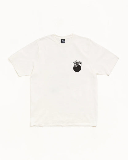 Stussy 8 Ball White Tee