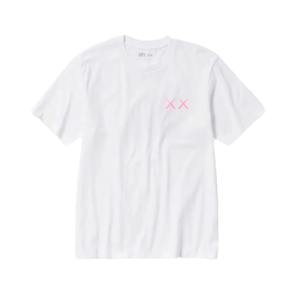 Kaws x Uniqlo Pink Tee