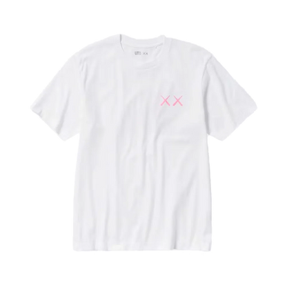 Kaws x Uniqlo Pink Tee