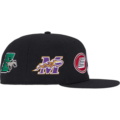 New Era 59FIFTY Supreme Mascots Logo Schwarz