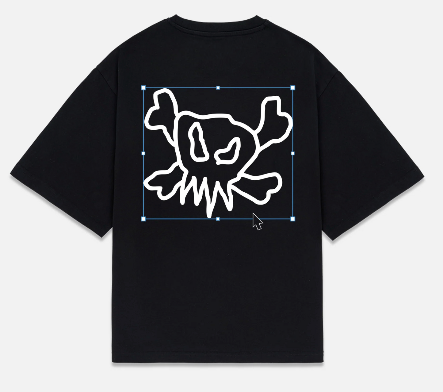 6ixt4our Vector Skull Tee