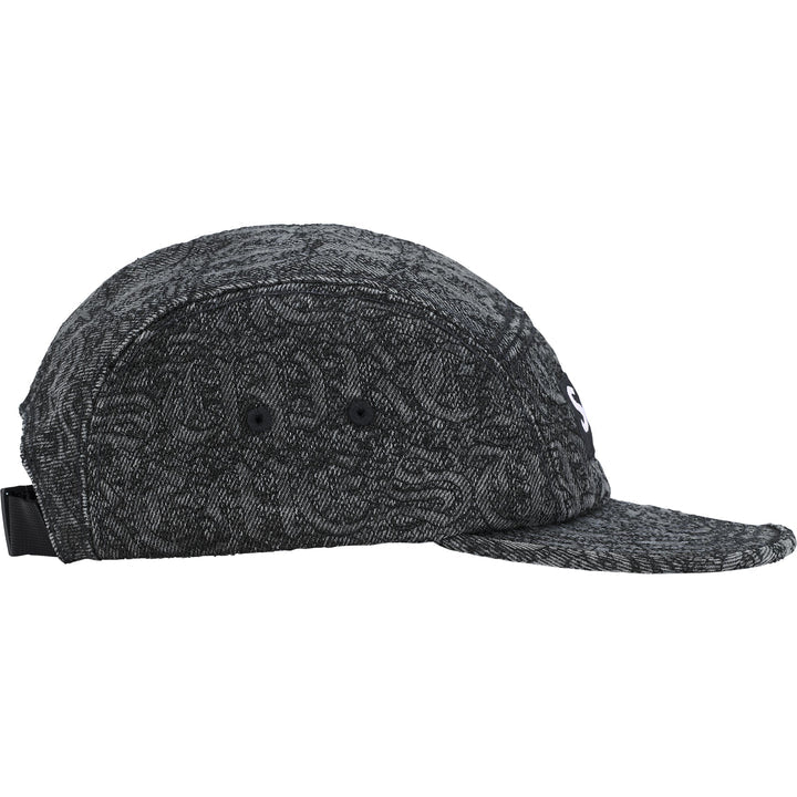 Supreme 5 Panel Denim Camp Cap Schwarz