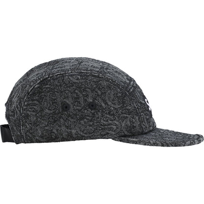 Supreme 5 Panel Denim Camp Cap Schwarz
