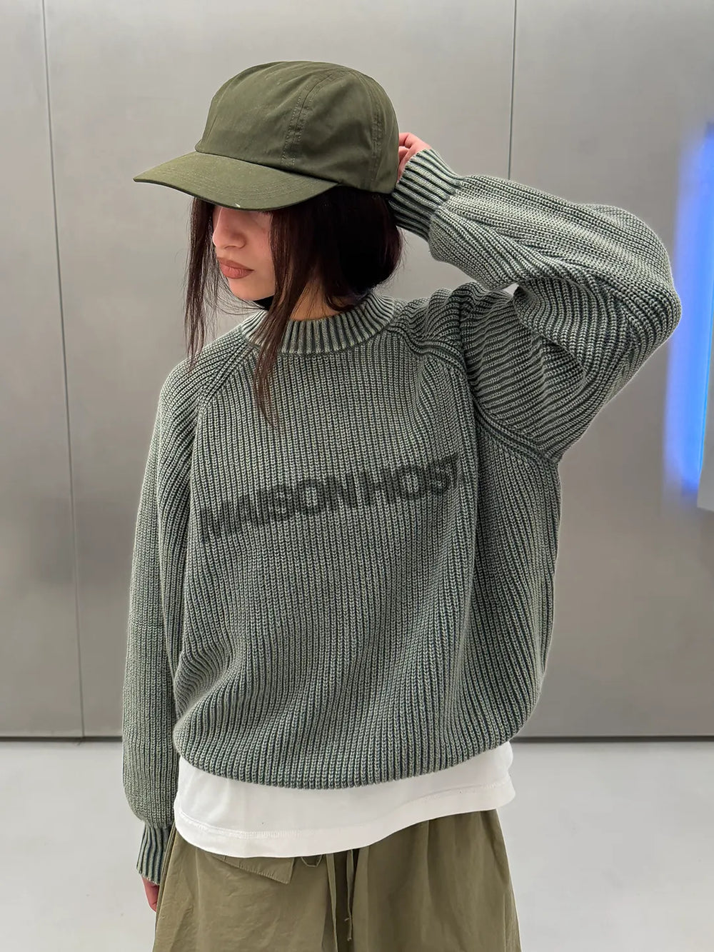 Host Iconic MH Knit Grün