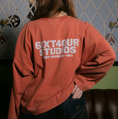 6ixt4our Studios Langarmshirt Clay