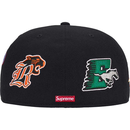New Era 59FIFTY Supreme Mascots Logo Schwarz