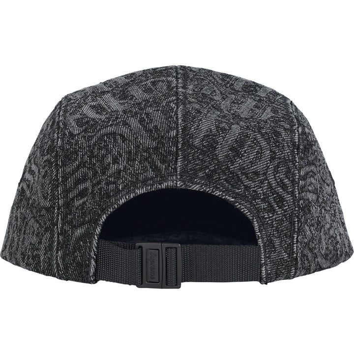 Supreme 5 Panel Denim Camp Cap Schwarz