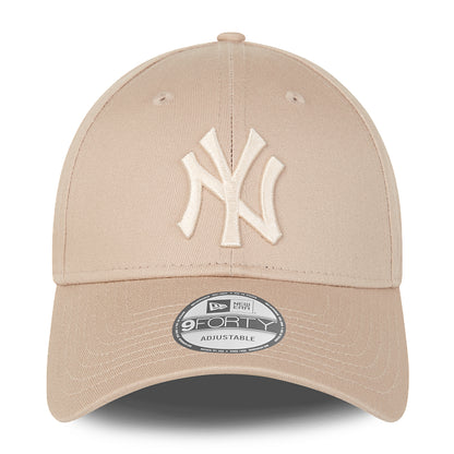 New Era 9FORTY NY Beige
