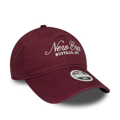 New Era 9FORTY Damen Bordeaux