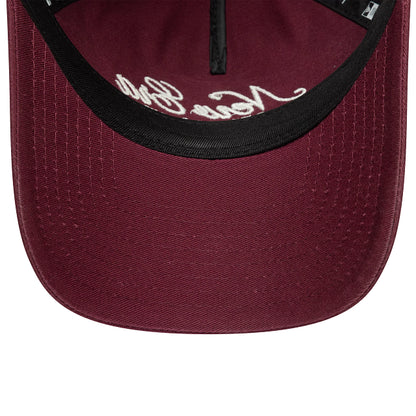 New Era 9FORTY Damen Bordeaux