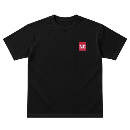 Samstag Mehrsprachiges T-Shirt Schwarz