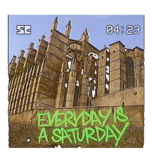 Saturday Cathedral Tee Black