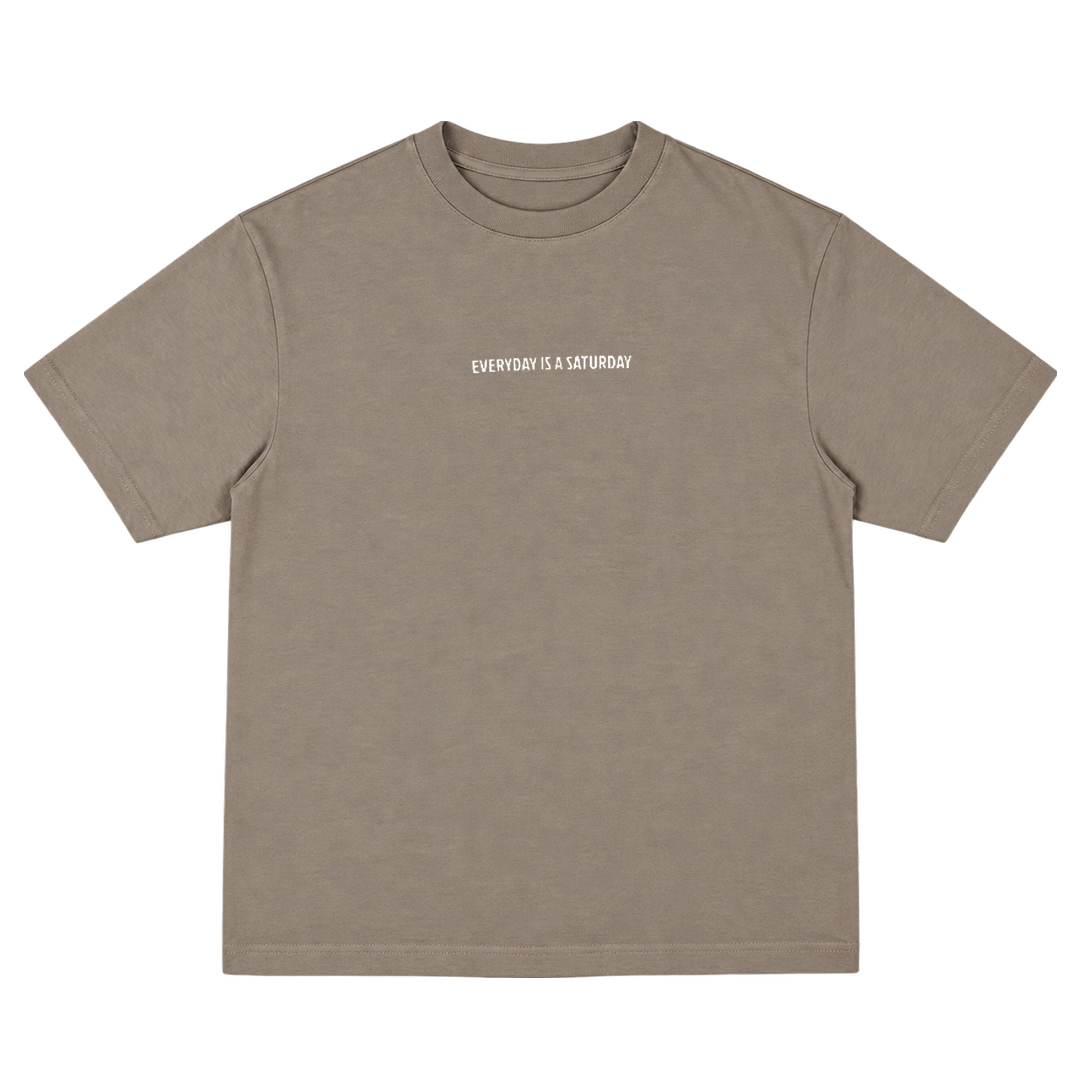 Saturday Tee EIAS Brown