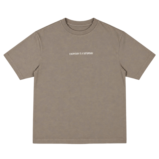 Saturday Tee EIAS Brown