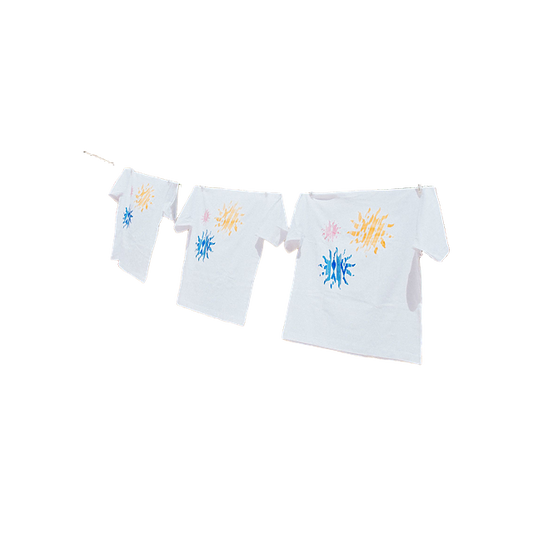 Saturday Llengua Sun Tee White