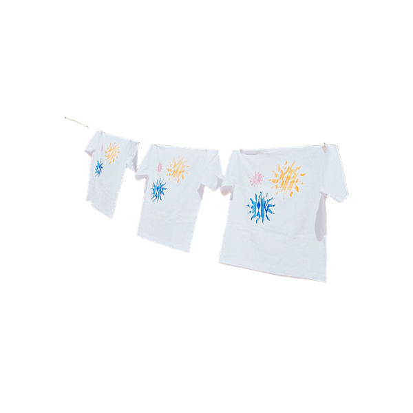 Saturday Llengua Sun Tee White