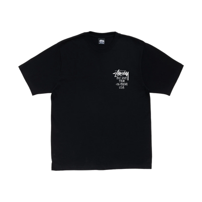 Stussy Big Love Black Tee - black, white | Saturday Concept