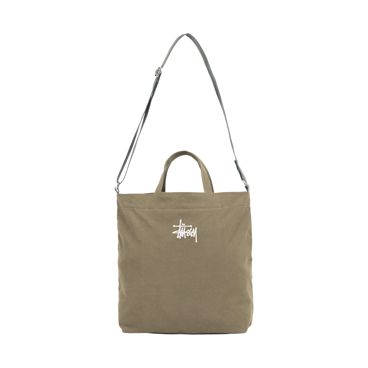 Stussy Canvas Crossbody Bag - green | Saturday Concept