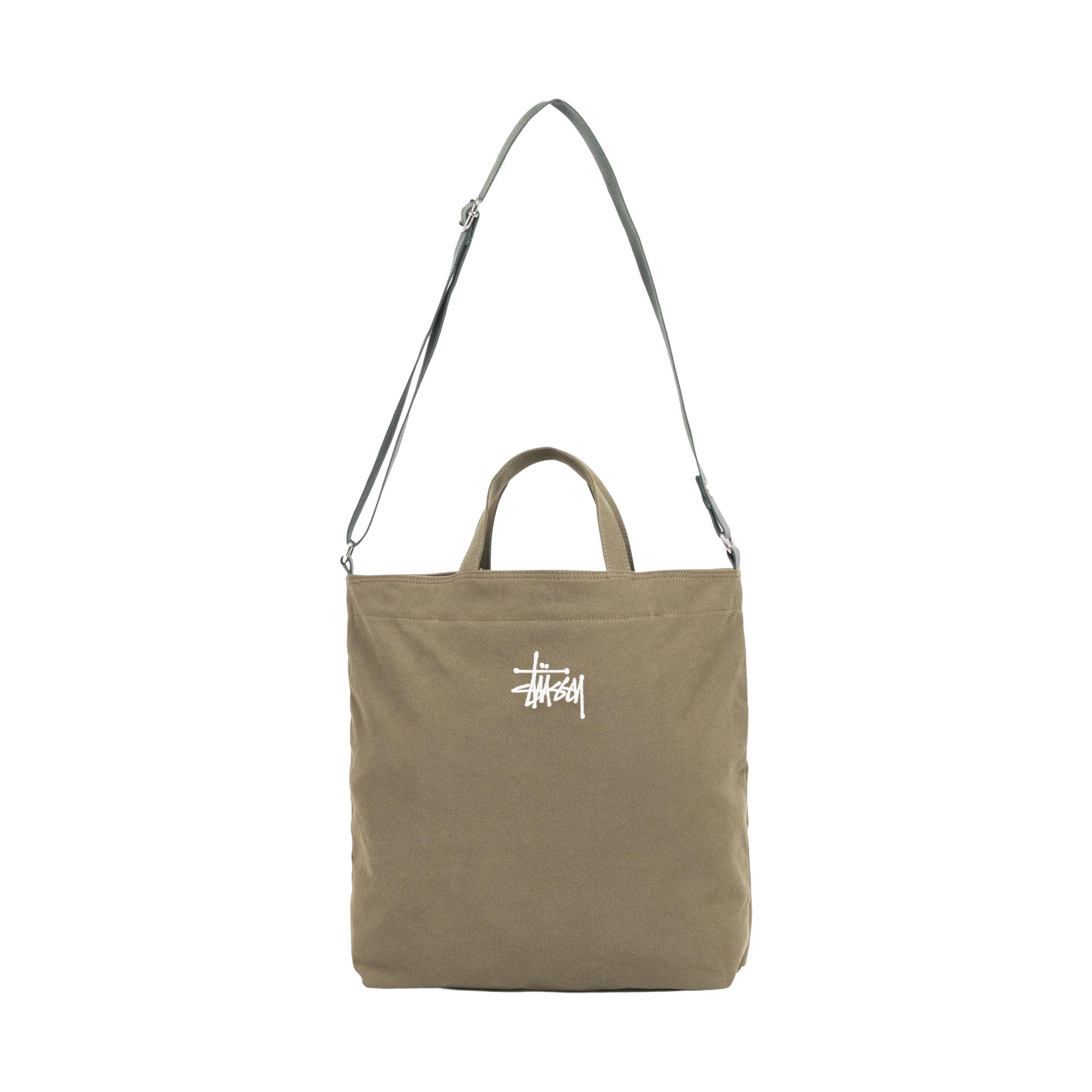 Stussy Canvas Crossbody Bag - green | Saturday Concept