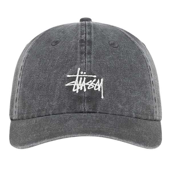 Stussy Cap Washed Black