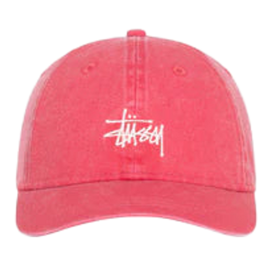 Stussy Cap Washed Pink