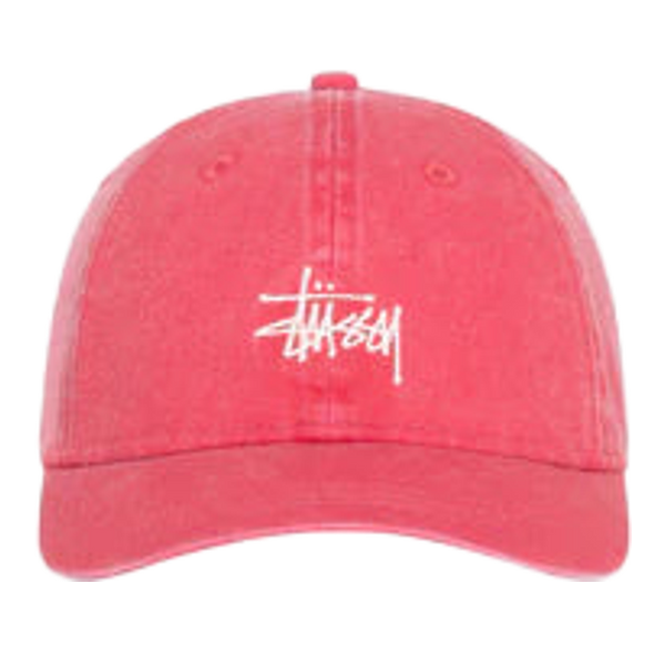Stussy Cap Washed Pink