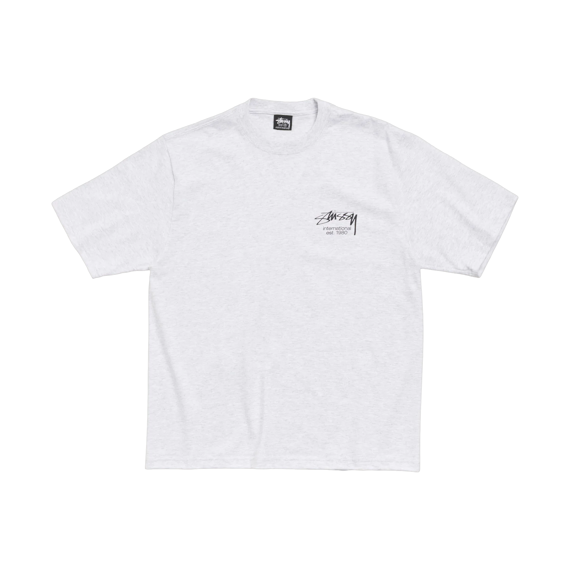 Stussy Dice Clock Grey Tee - grey | Saturday Concept