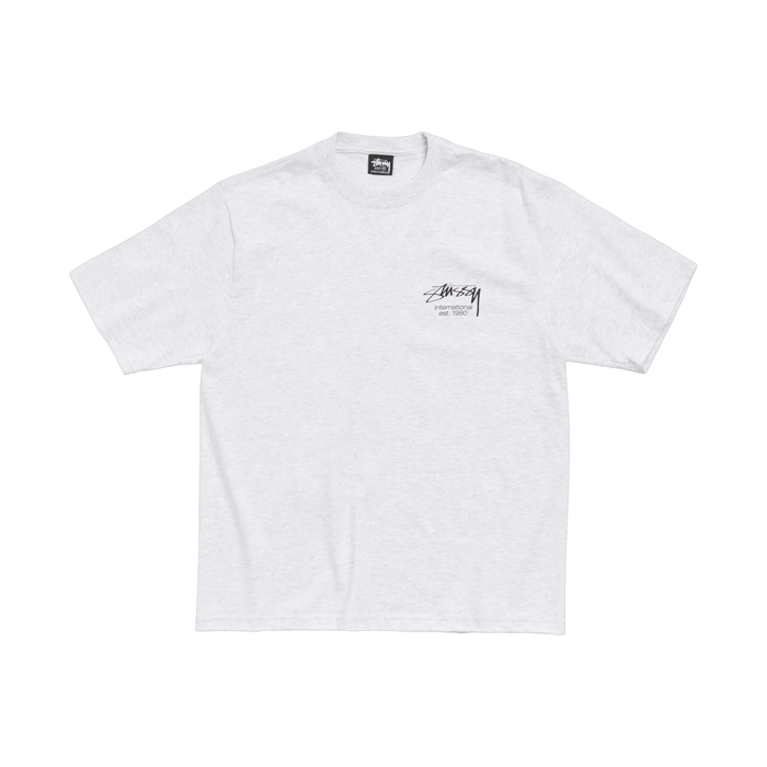 Stussy Dice Clock Grey Tee