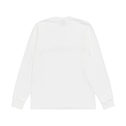 Stussy Mirror White Long Sleeve - white, black | Saturday Concept