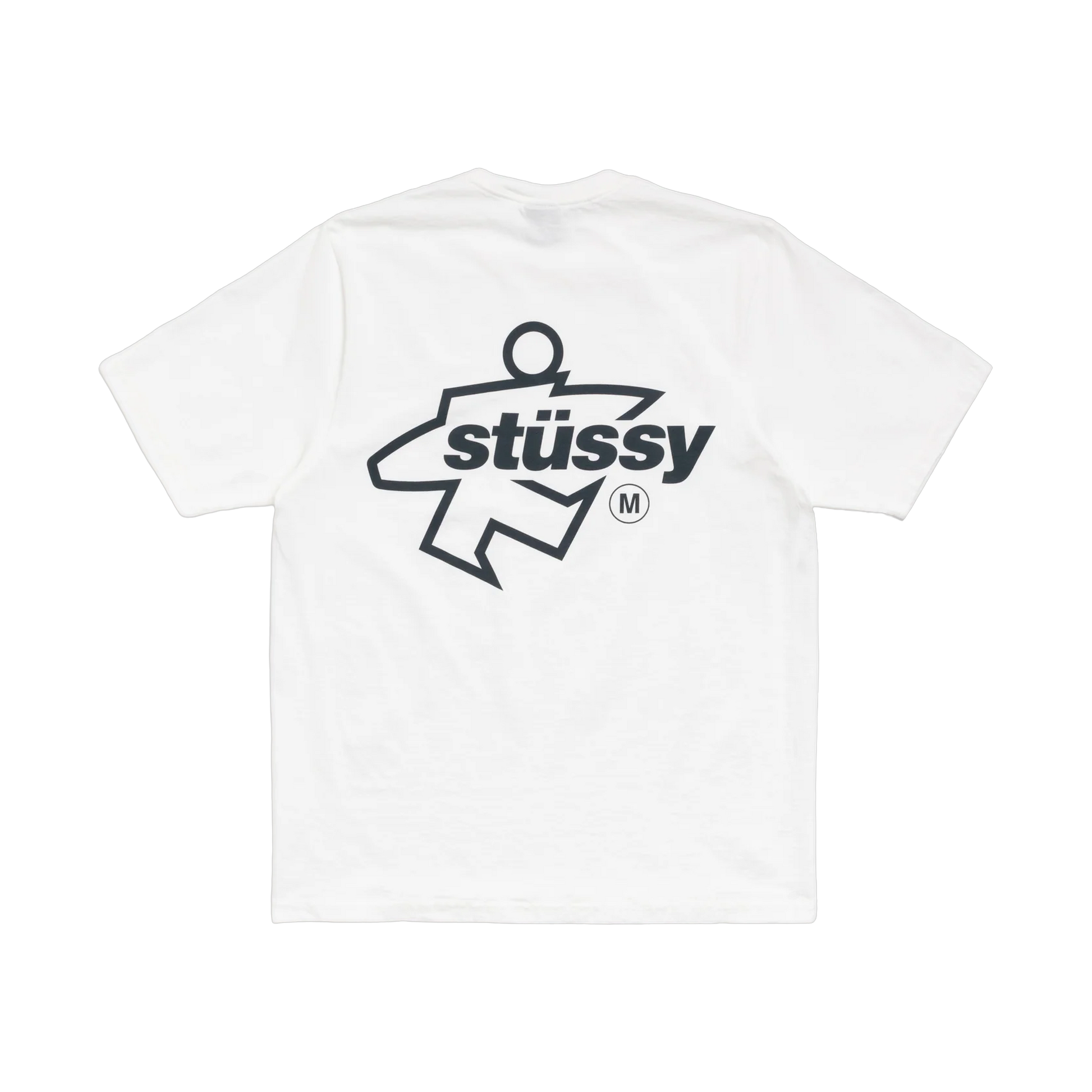 Stussy Surf Size White Tee - white, black | Saturday Concept